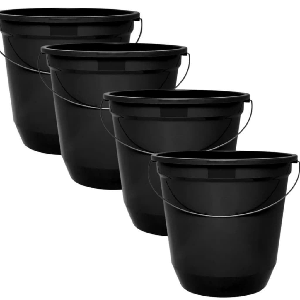 Kit 4 Baldes de Limpeza 7,5 L
