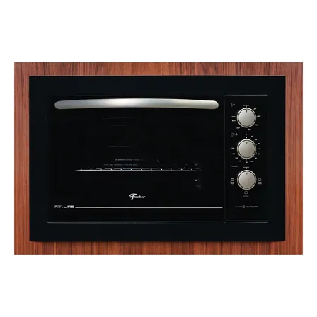 Forno Elétrico De Embutir Fischer 48 Litros, Fit Line, 34493 Cor Preto