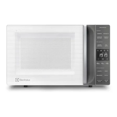 Micro-ondas Electrolux 23L Branco Efficient com Descongelamento Assistido ME23B