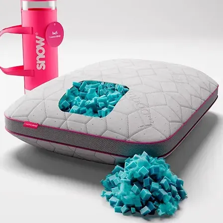Travesseiro Ajustável - I Wanna Sleep - Snow® Cor Branco