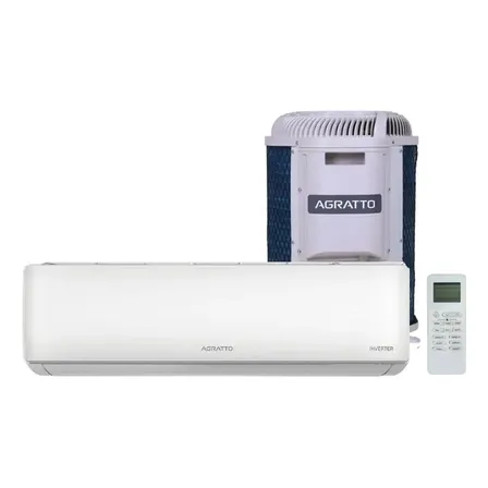 Ar Condicionado Split Hi Wall Inverter R-32 Zen Agratto 9.000 BTUs Só Frio Monofásico