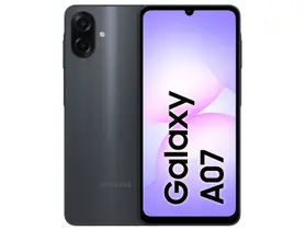 Celular Samsung Galaxy A07 128GB Preto 4GB RAM Tela 6,7" Câm. Dupla + Selfie 8MP