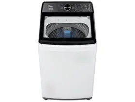 Lavadora de Roupas Midea 12kg 10 Programas de Lavagem Branco Wave Impeller MAV04W120/WKBR04