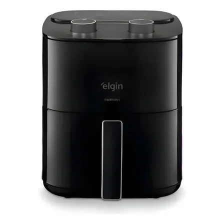 Fritadeira Air Fryer Elgin Facilita Fry 3,5l Potência 1400w Cor Preto