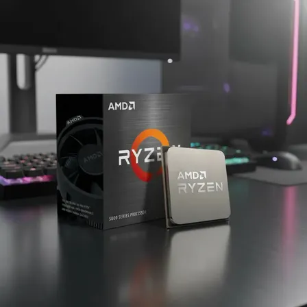 Processador AMD Ryzen 5 5500 3.6GHz 4.2GHz Max Turbo Cache 16MB AM4