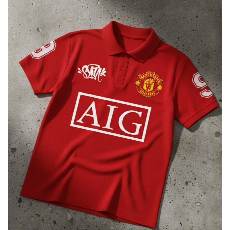 Camisa Polo Unissex M@nchest3r em algodão