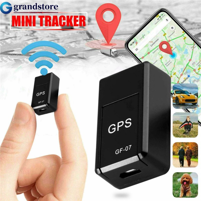 GS GPS GF-07 Rastreador De Carro Mini Localizador Inteligente Anti-Perda De Gravação Controle Por Voz