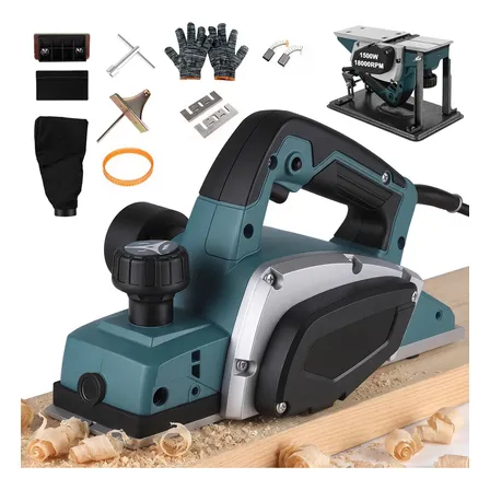 Plaina Elétrica Manual Profissional 1500w 2 Lâminas Dobevi