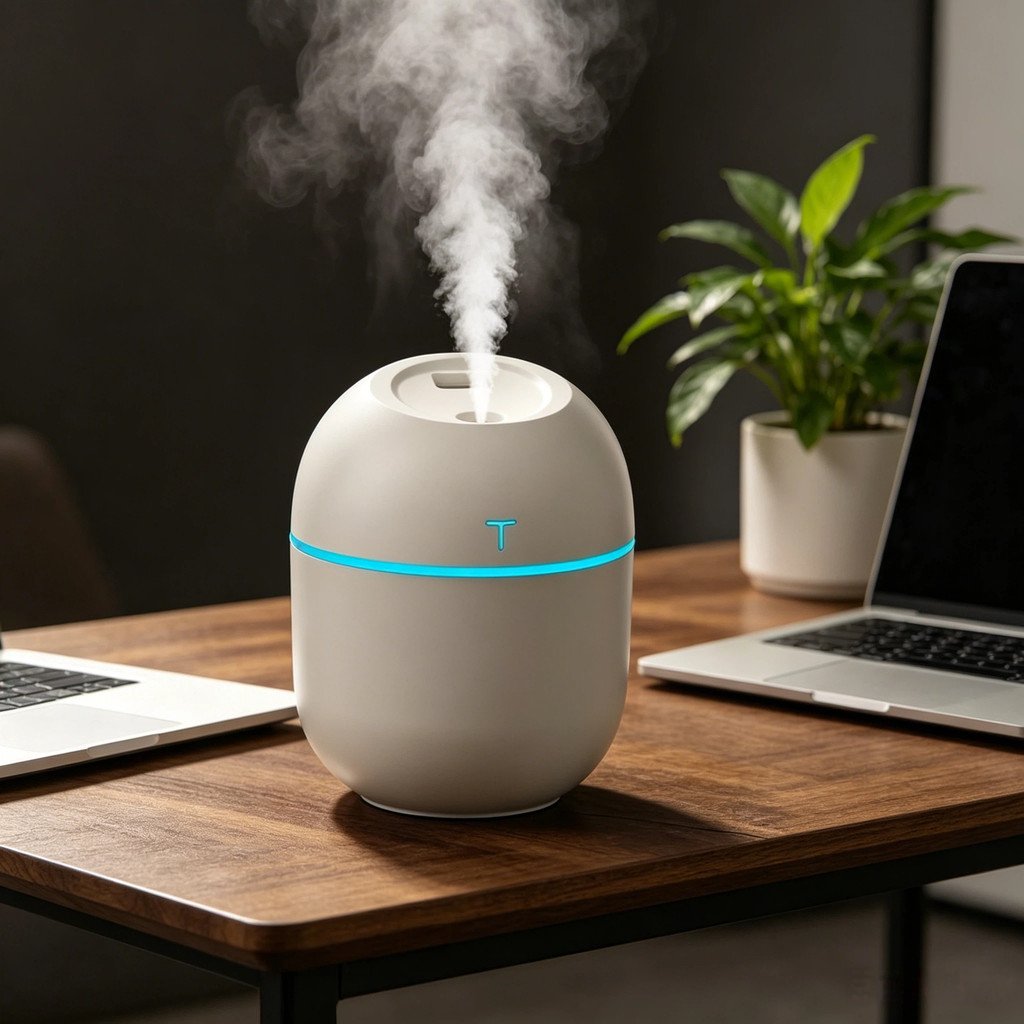 Mini Umidificador Difusor Aromatizador Egg Portátil Usb Led Aromatizador De Ambiente Purificador De Ar Casa Escritório