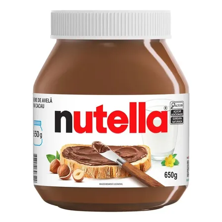 Creme De Avelã Nutella 650 g